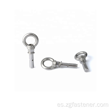 Anclaje de perno de ojo de elevación de acero inoxidable M6 M8 M10 M12 304